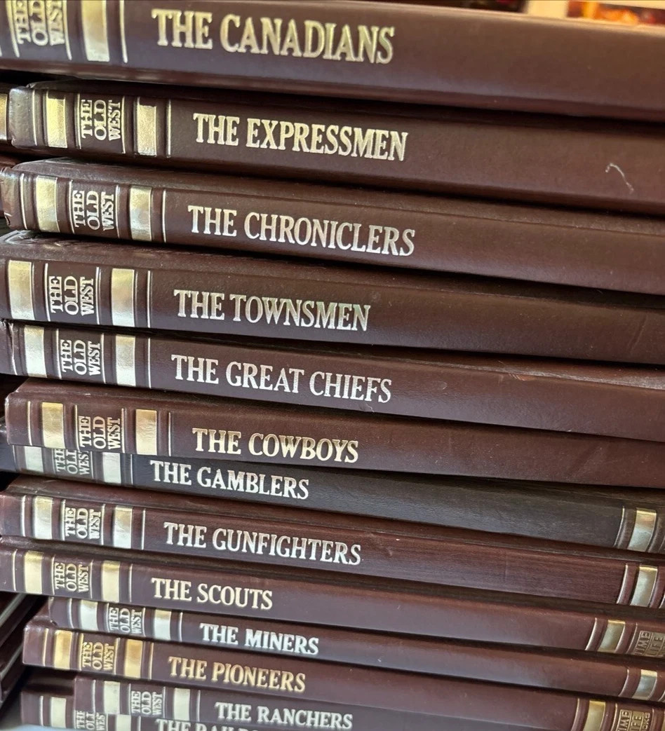 Time Life The Old West Series Leatherette Hardcover YOU CHOOSE Volume B3G1