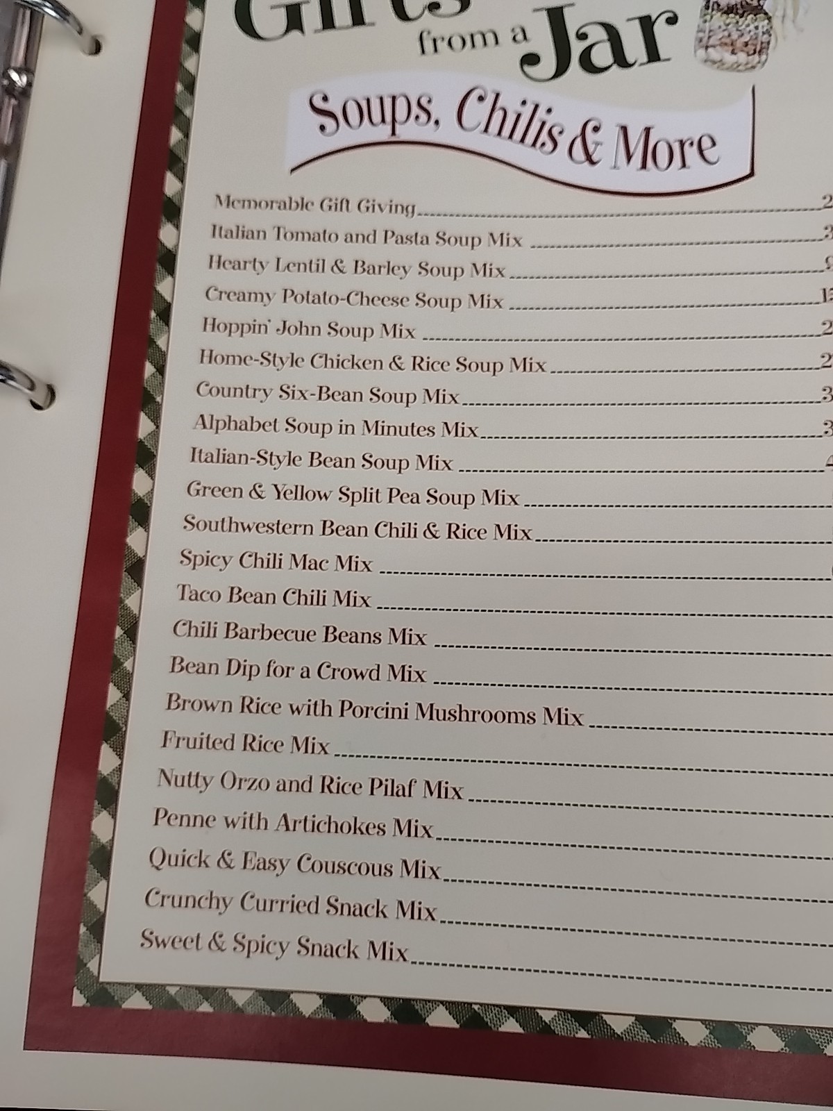 Gifts From a Jar: Soups Chilis & More/Cookies, Brownies & Bars – Set Of Two