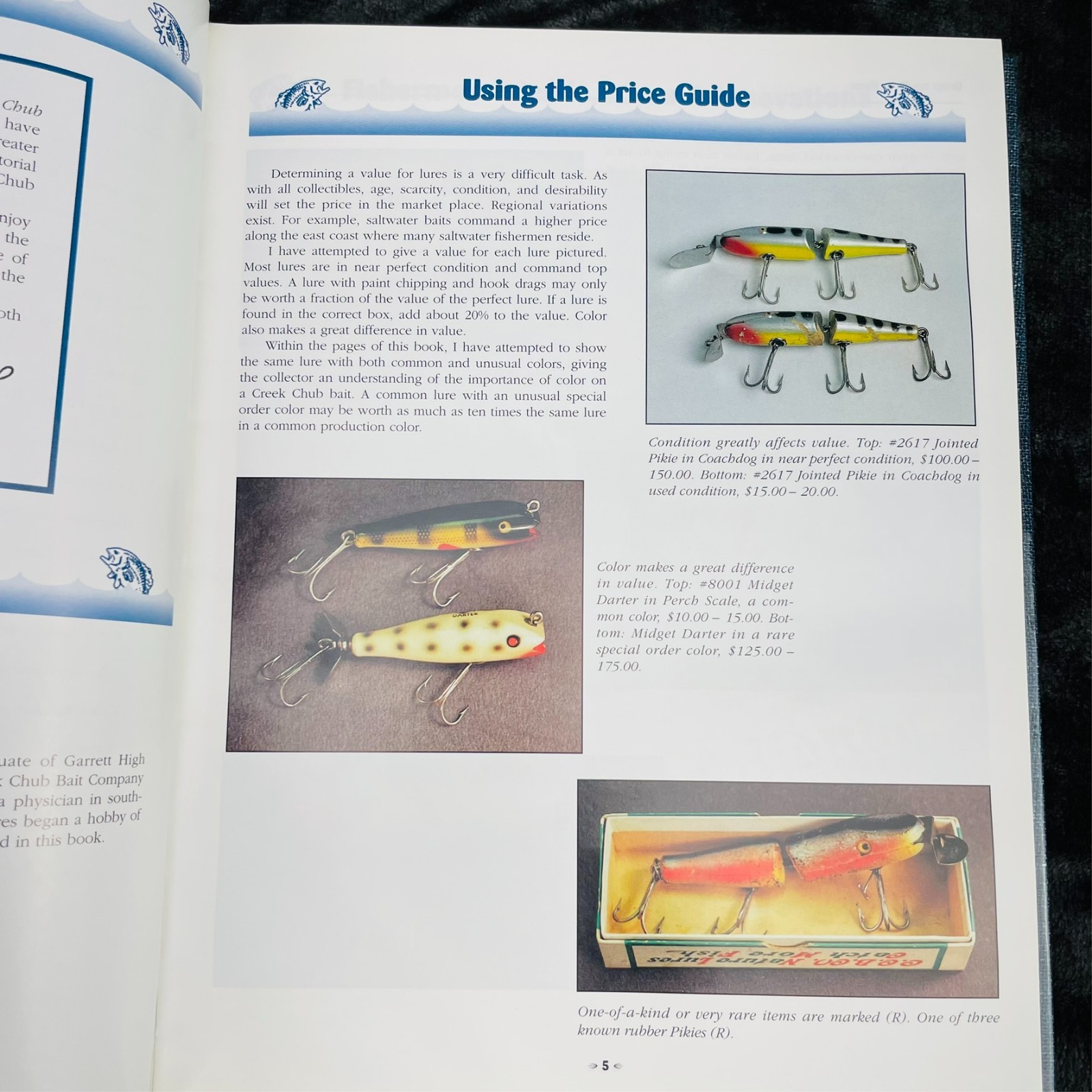Collectors Encyclopedia CREEK CHUB Lures Collectibles Harold Smith 2nd Ed 2002