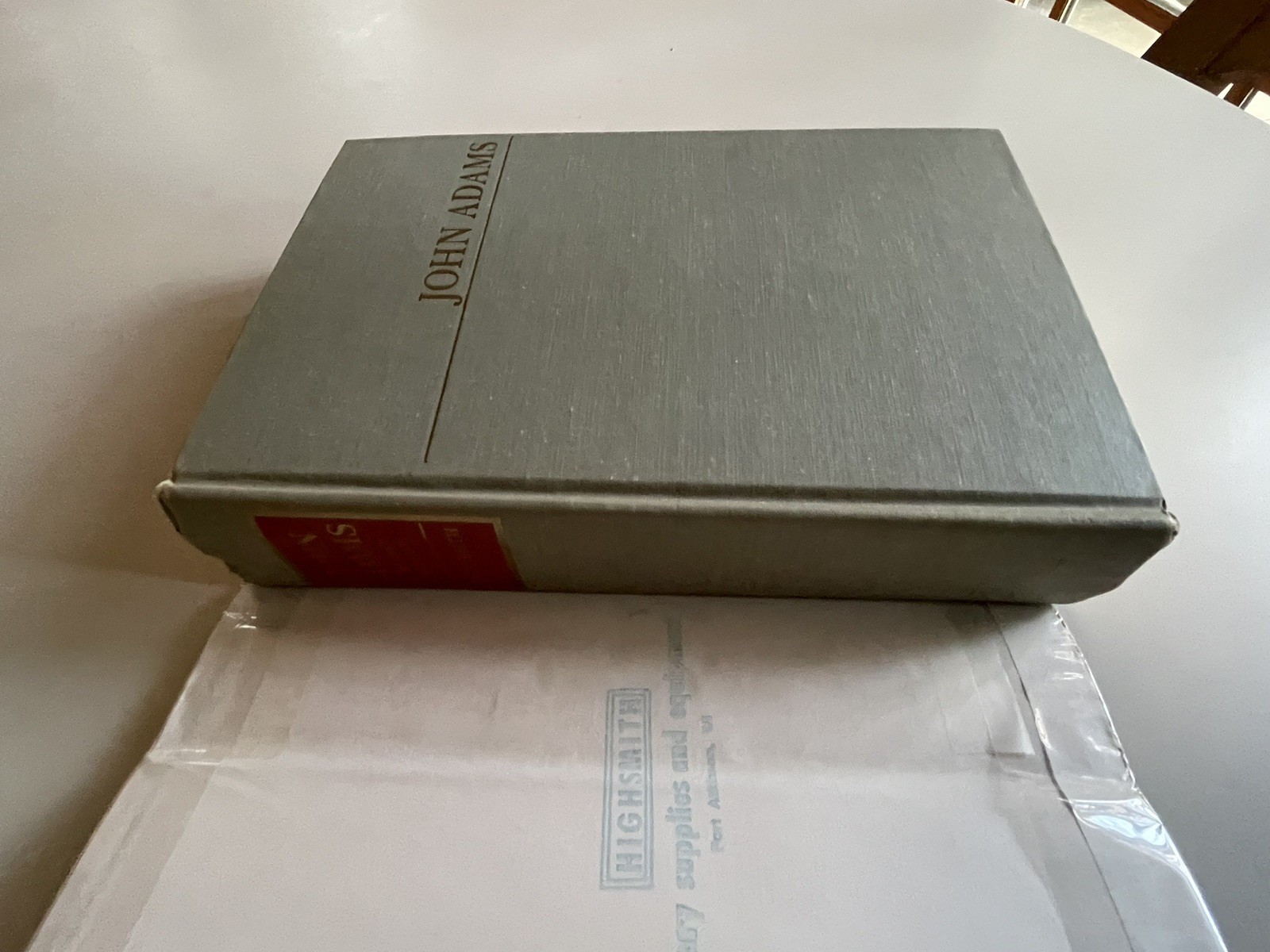 John Adams Volumes 1 & 2 – Page Smith – HC VG DJ Fair – Clean Copies – See notes