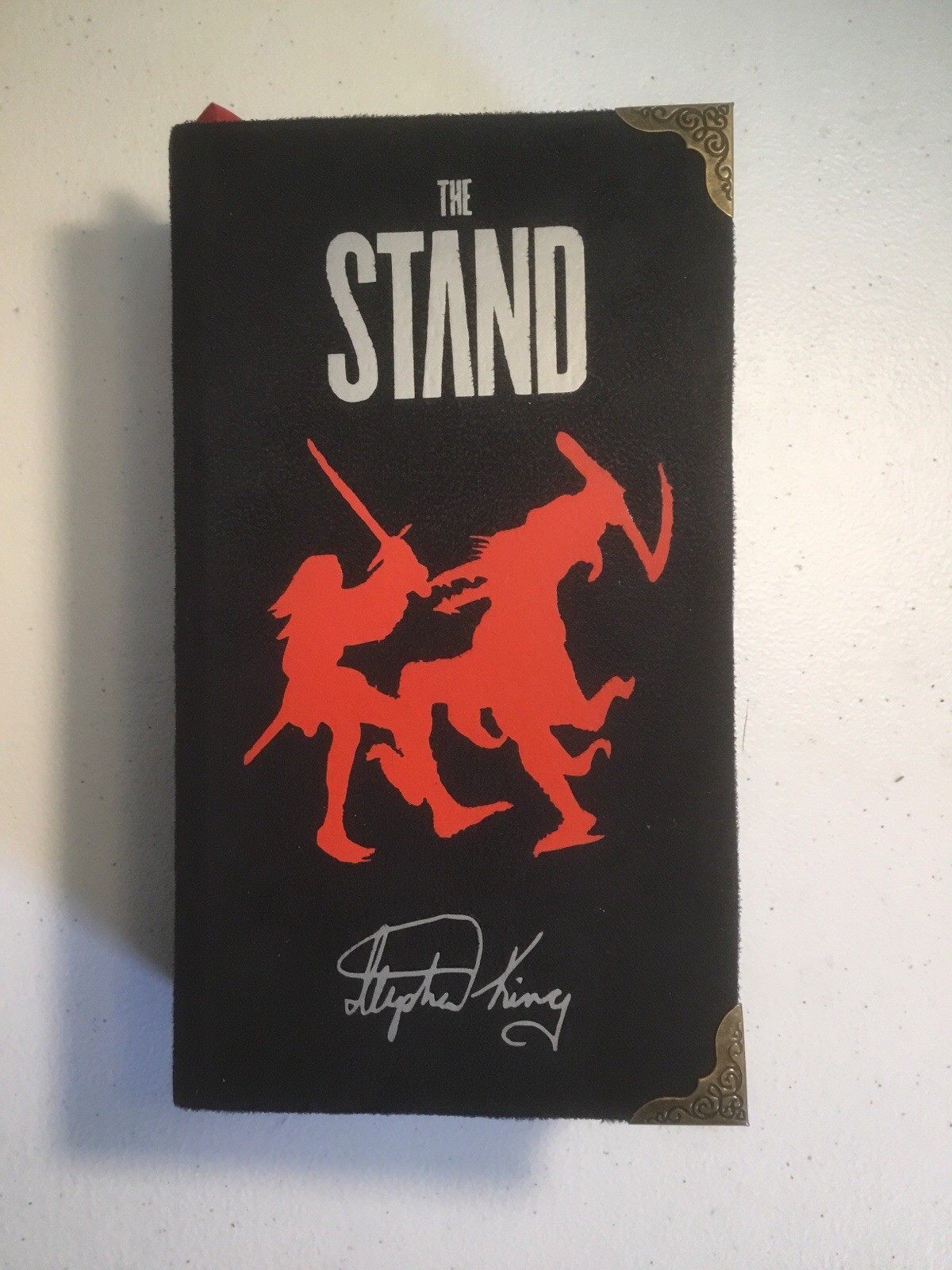 The Stand, Stephen King, Special Hardcover Edition, Custom Bound in Suede
