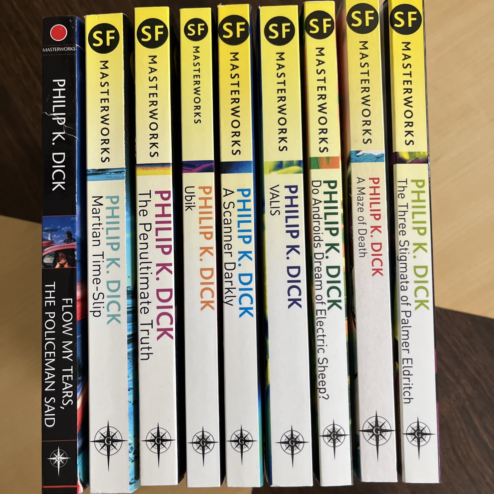 Philip K Dick SF Masterworks Lot 9 BOOKS Ubik Valis A Scanner Darkly