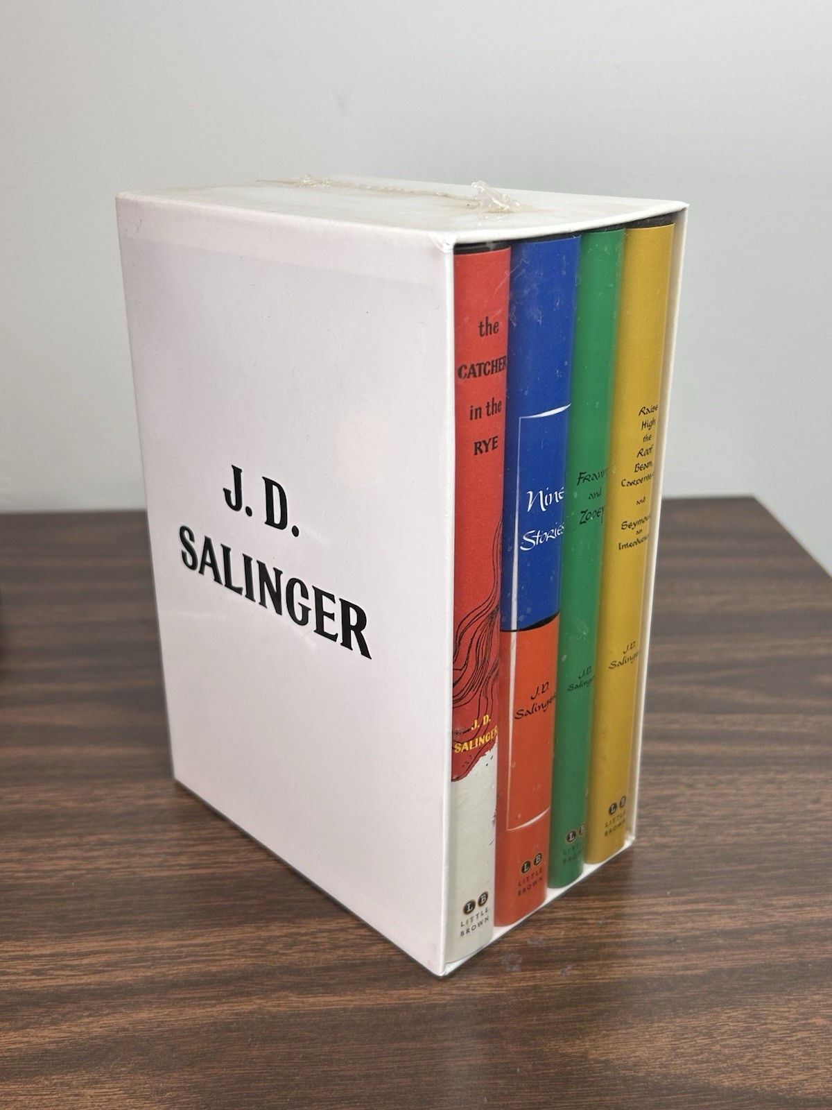 J. D. Salinger Boxed Set (4 Hardcovers) Catcher in the Rye, Short Stories, Etc.