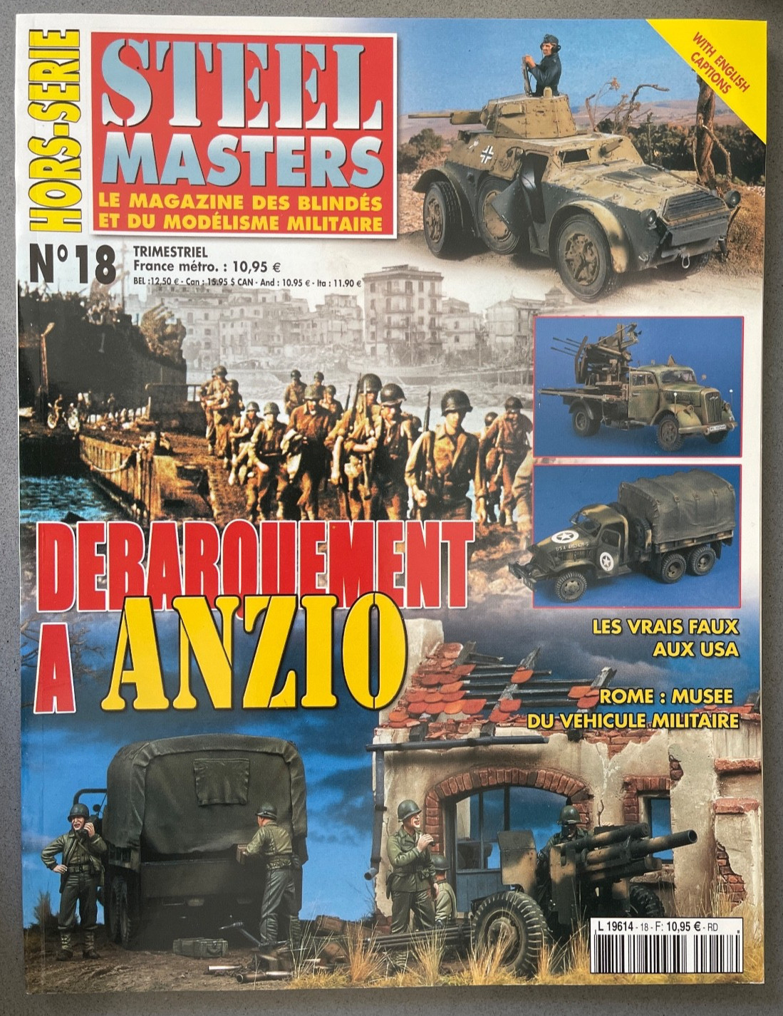 Steel Masters Issue 18 August September October 2003 Debarquement A Anzio