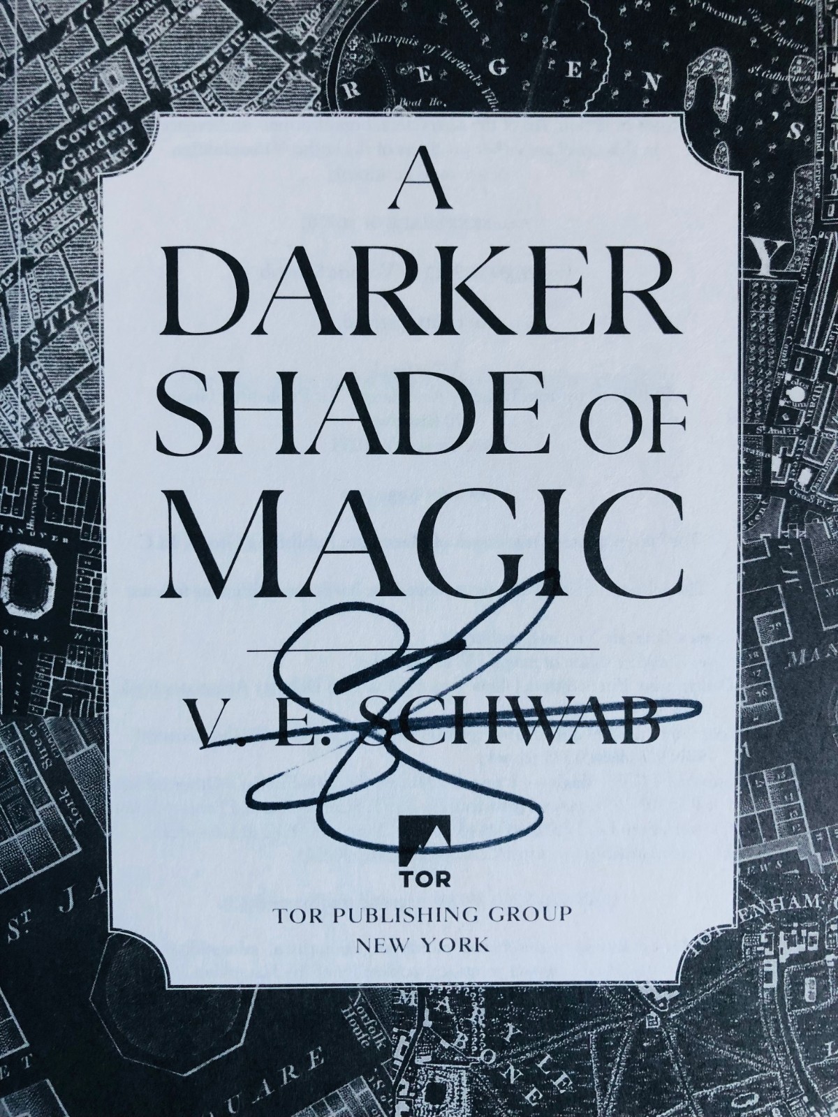 SIGNED A Darker Shade of Magic Trilogy by V.E. SCHWAB (2023, Trade Paperback)