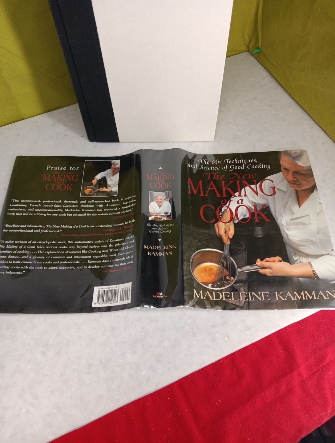 New Making of a Cook : by Madeleine Kamman H.C. with jacket 1997