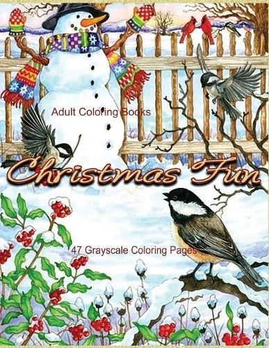 Adult Coloring Books Christmas Fun …, Hawthorne, Kimb