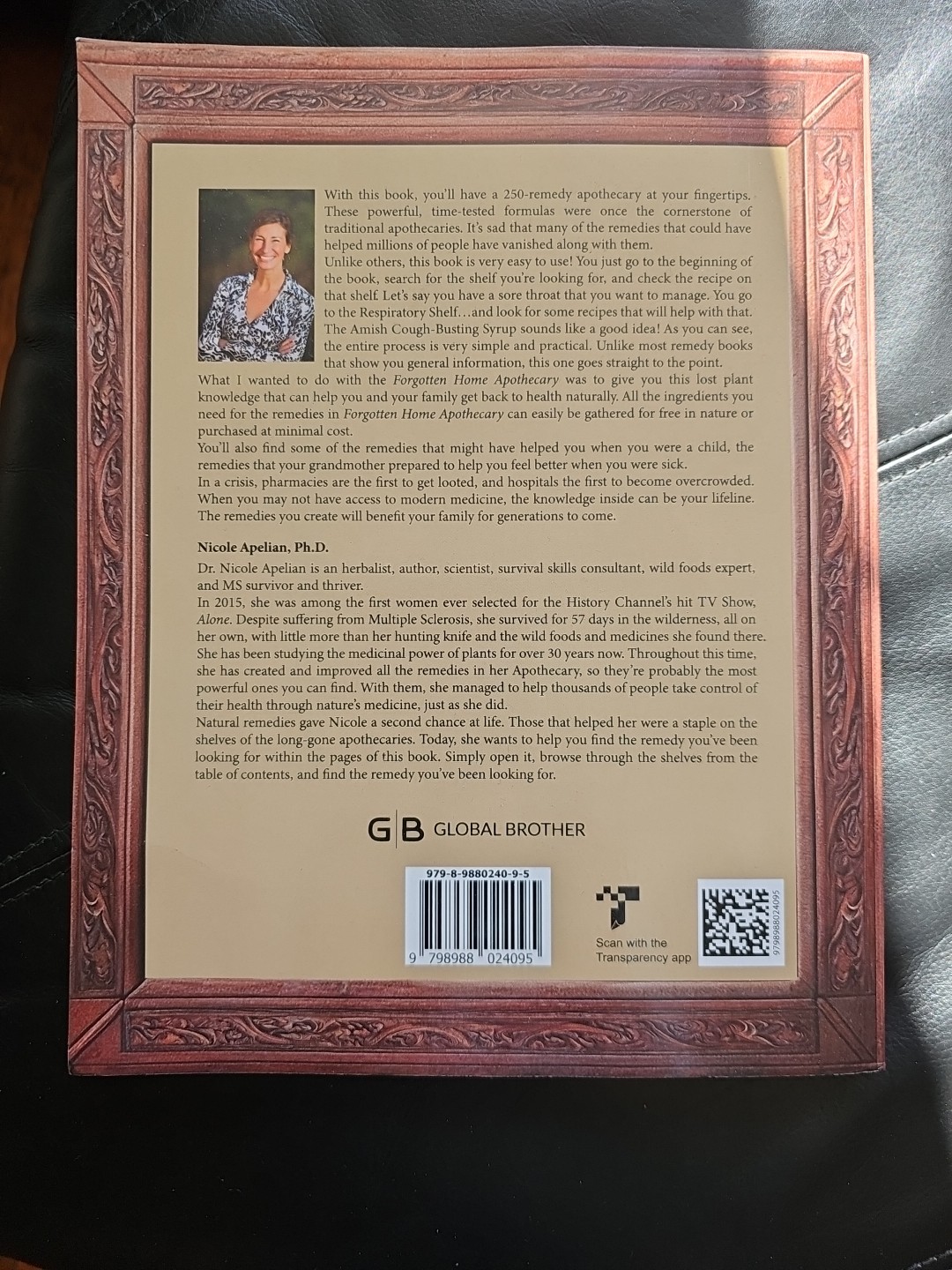Forgotten Home Apothecary (paperback with color pictures)