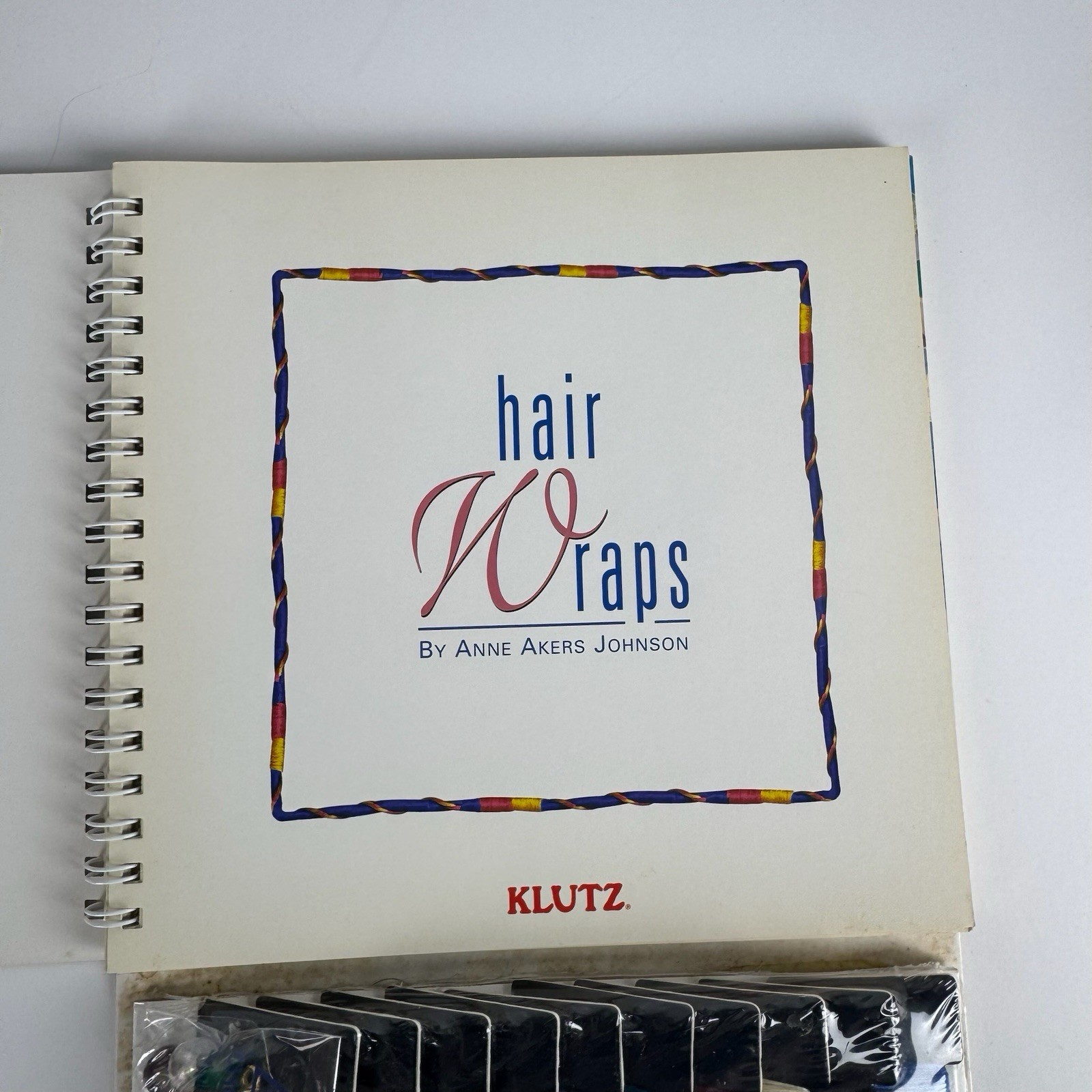 1998 Hair Wraps By Anne Akers /Klutz Certified. Accessories Included