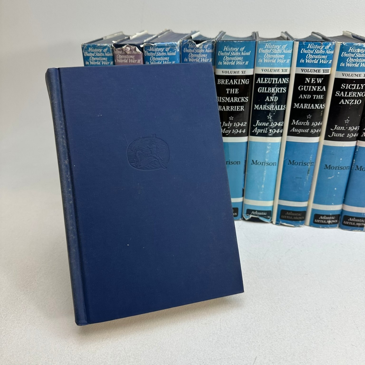 History US Naval Operations WWII Morison Complete 15 Vol Atlantic Little Brown