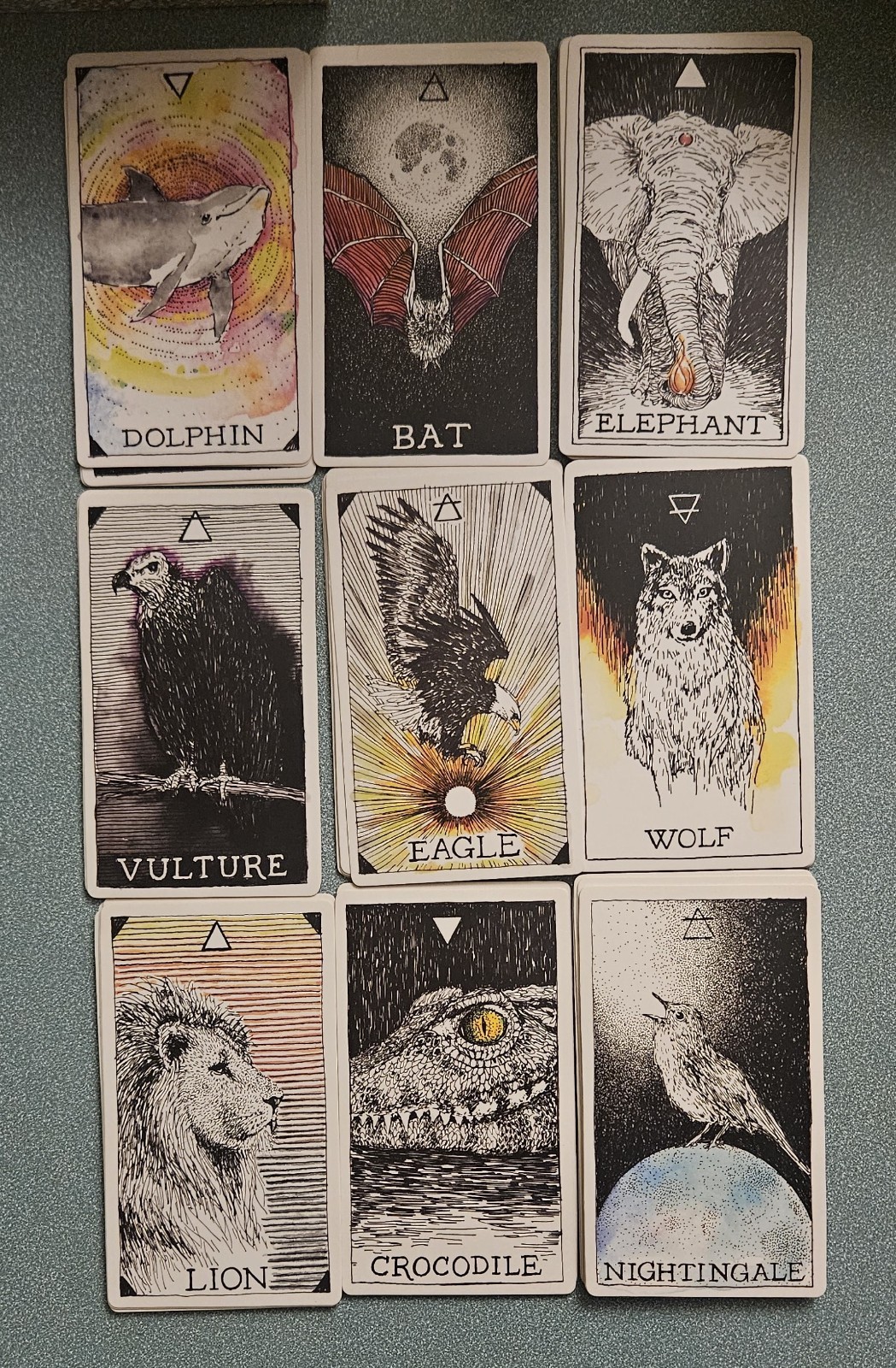 The Wild Unknown Animal Spirit Deck and Guidebook by Kim Krans