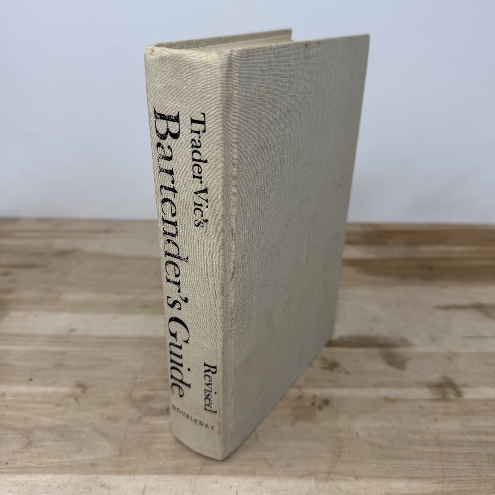 Trader Vic’s Bartender’s Guide REVISED Hardcover 1972 Vintage Cocktails