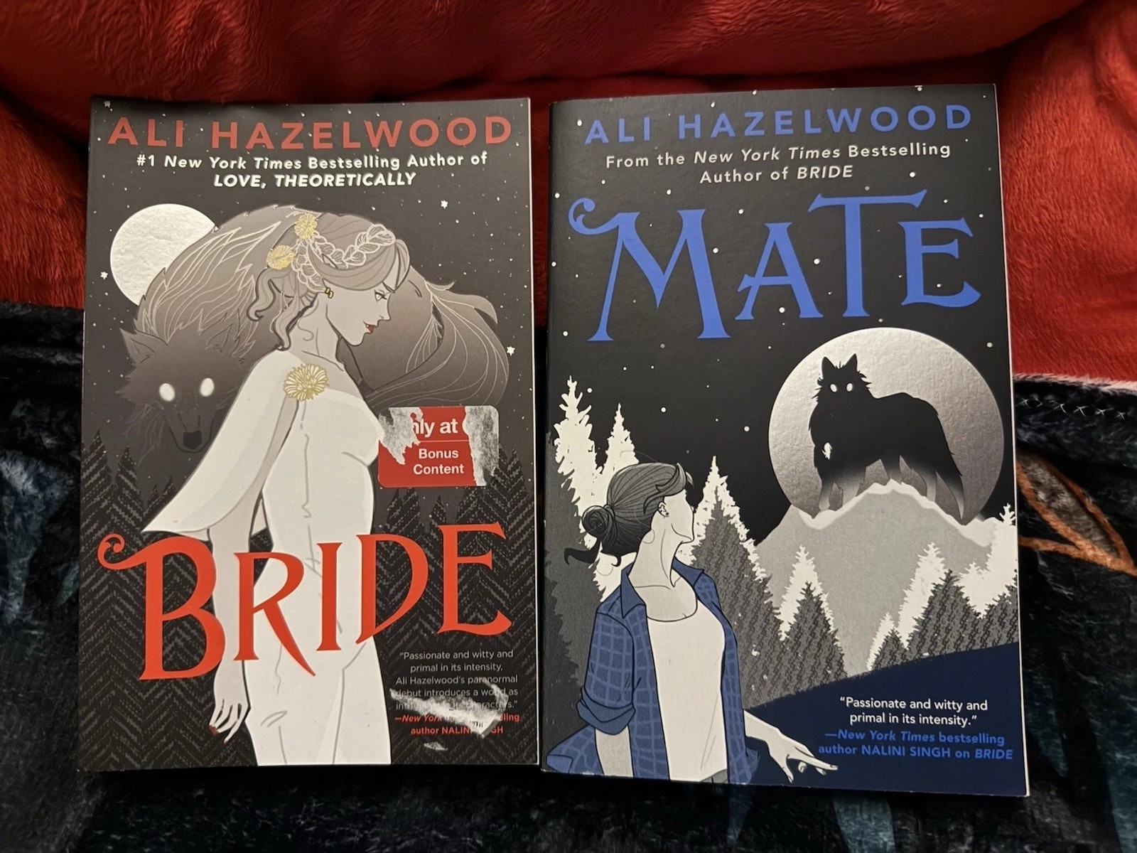 Ali Hazelwood Bride & Mate 2Pack! Comes With Bookish Freebies!