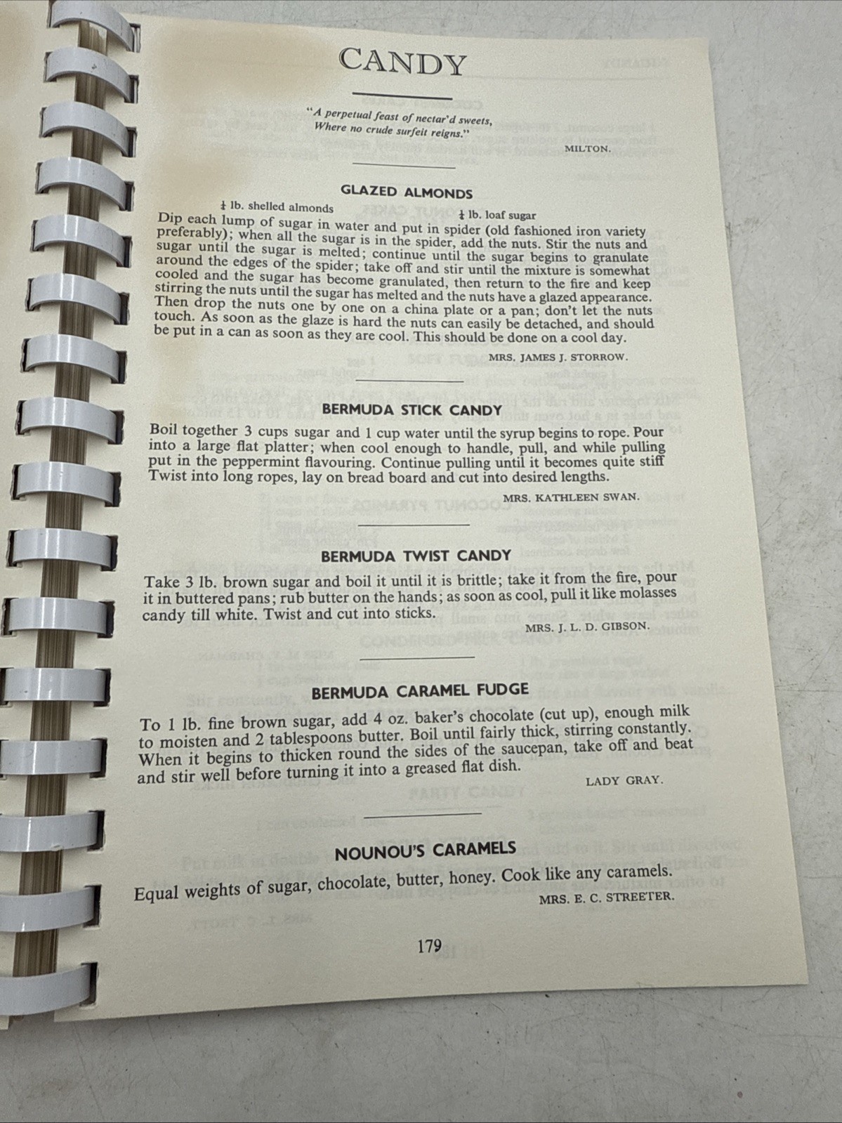 Bermuda’s Best Recipes 1986 13th Edition Spiral Bound 194 Pages 700 Recipes