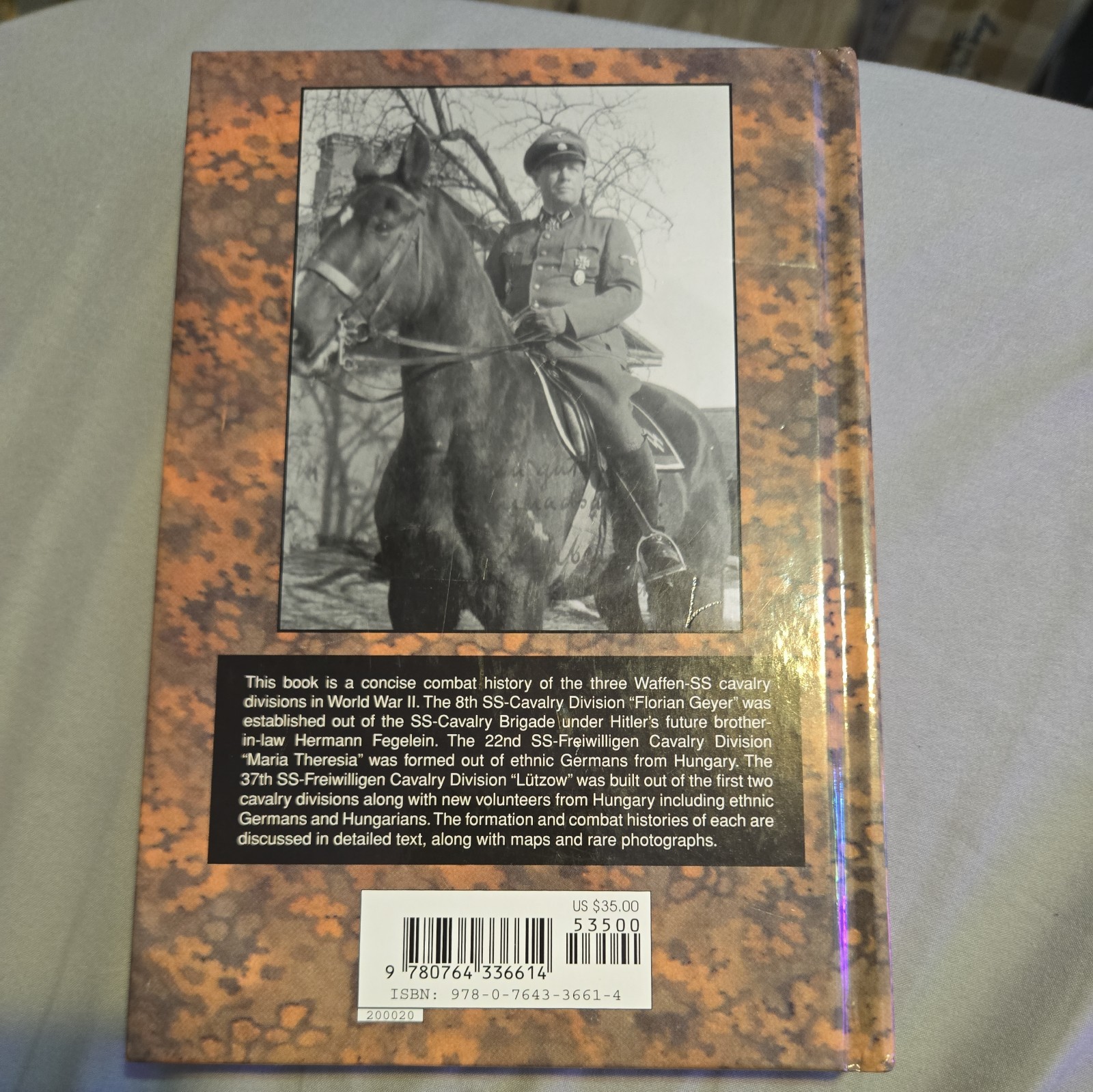 Cavalry Divisions of the Waffen-SS by Rolf Michaelis (English) Hardcover Book