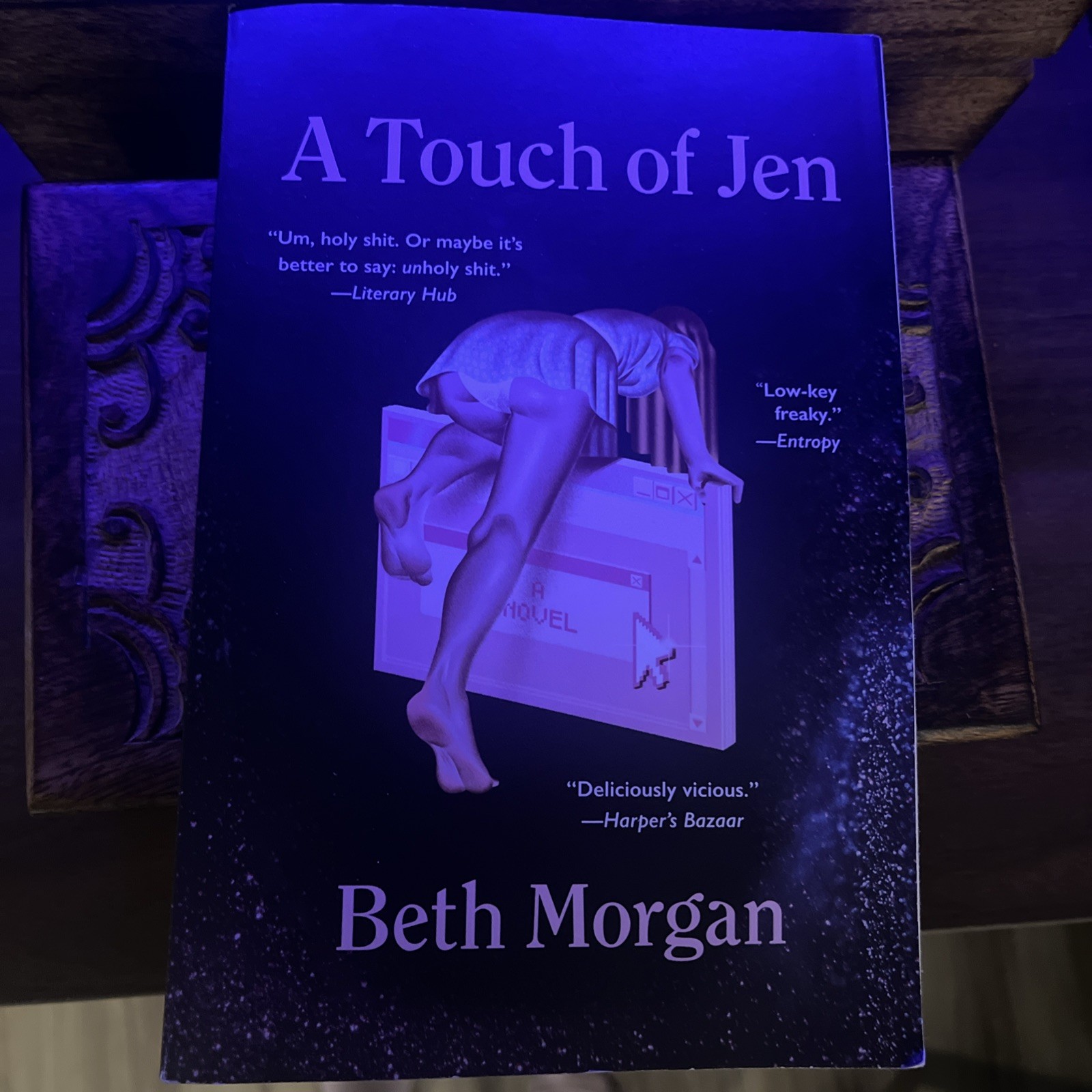A Touch of Jen by Beth Morgan Very Good Condition Paperback 2023