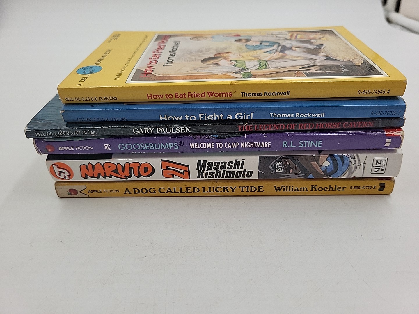 Boys, Youth, Reading books, Assort, For ages 7-11. Lot