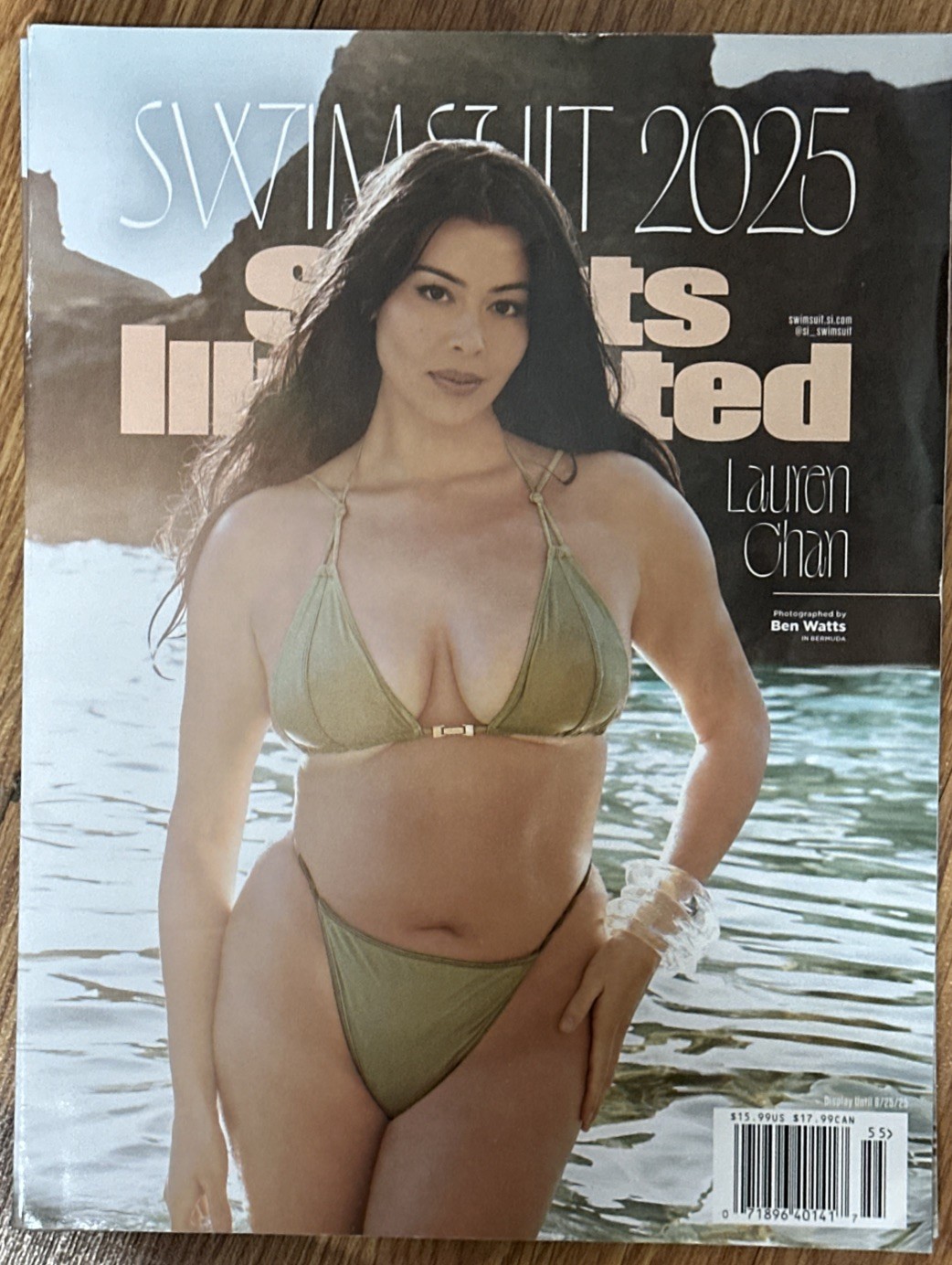 Sports Illustrated Magazine Swimsuit 2025 Issue Lauren Chan