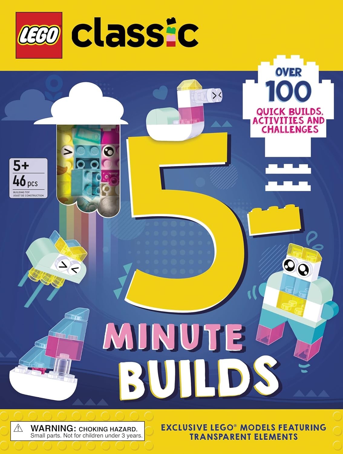 Lego(r) Classic. 5-Minute Builds Hardcover by Ameet Sp Z O O