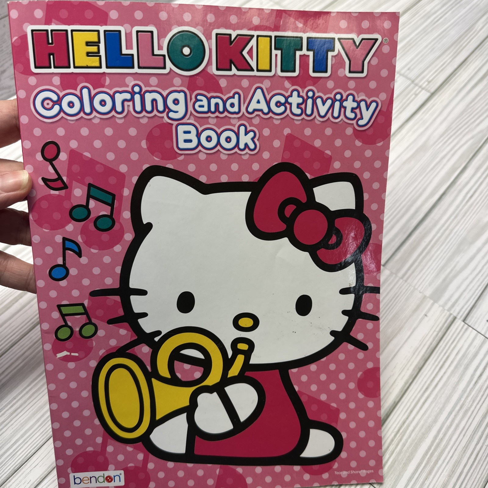 Vintage 2011 Hello Kitty Coloring and Activity Book NEW Bendon