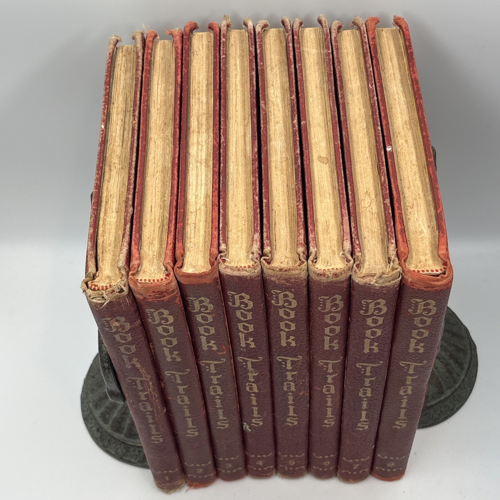 Book Trails High Road to Adventure Complete 8 Vol Set 1946 Shepard Lawrence HC