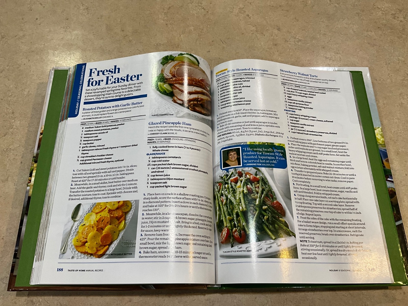 Taste of Home Annual Recipes -4 Cookbooks Hardcover Family Meals Cooking Ideas