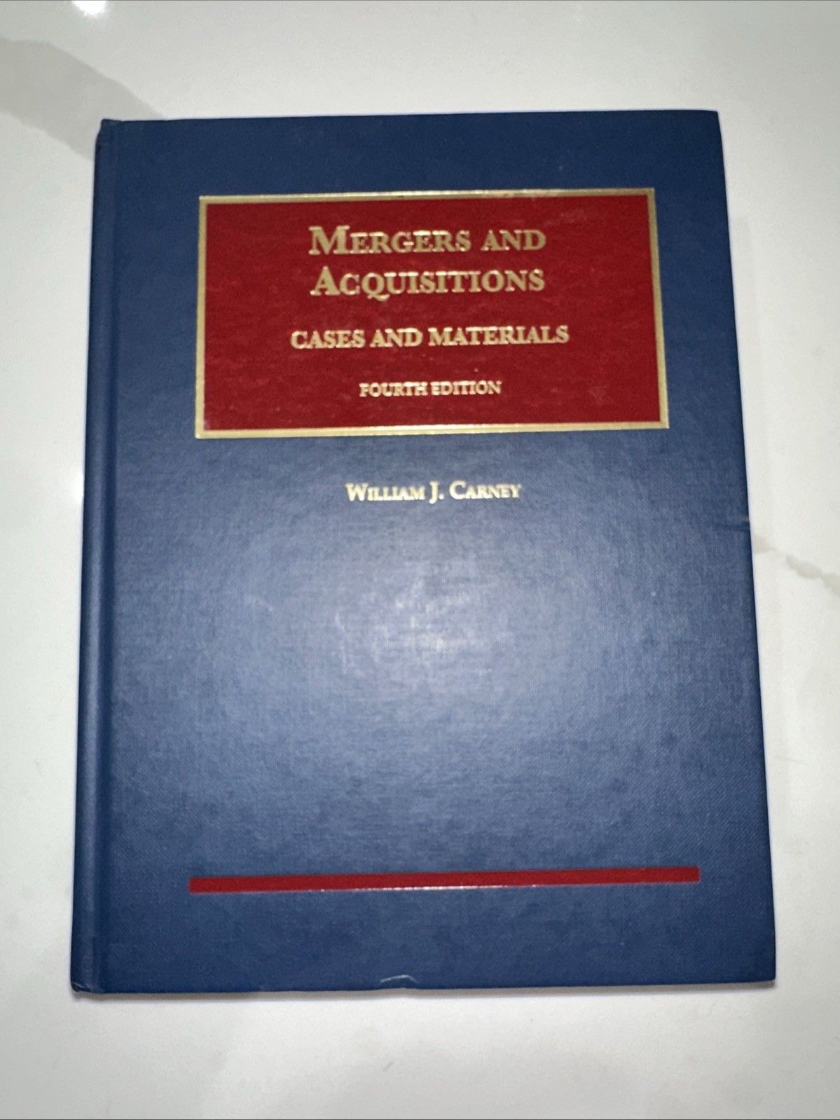 Mergers and Acquisitions: Cases and Materials by Carney, William J.