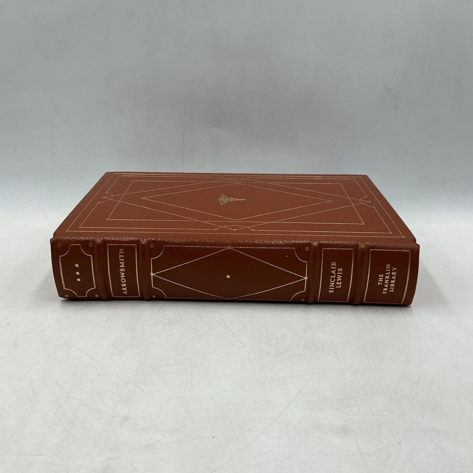 Arrowsmith Sinclair Lewis The Franklin Library 1975 Limited Ed Leather Brown