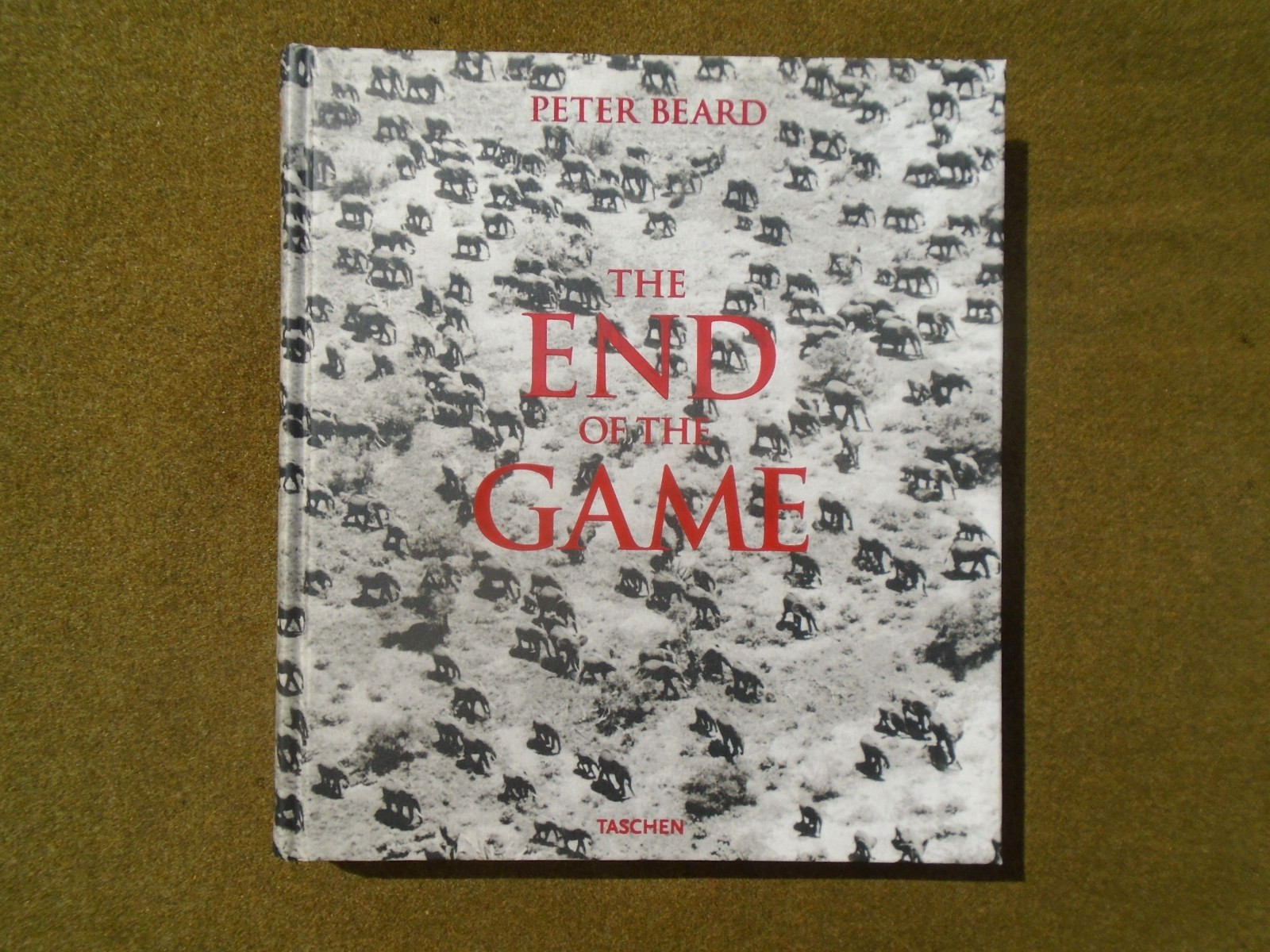 The End of the Game By Peter Beard Taschen 2008 Hardcover African Wildlife ~ VG+