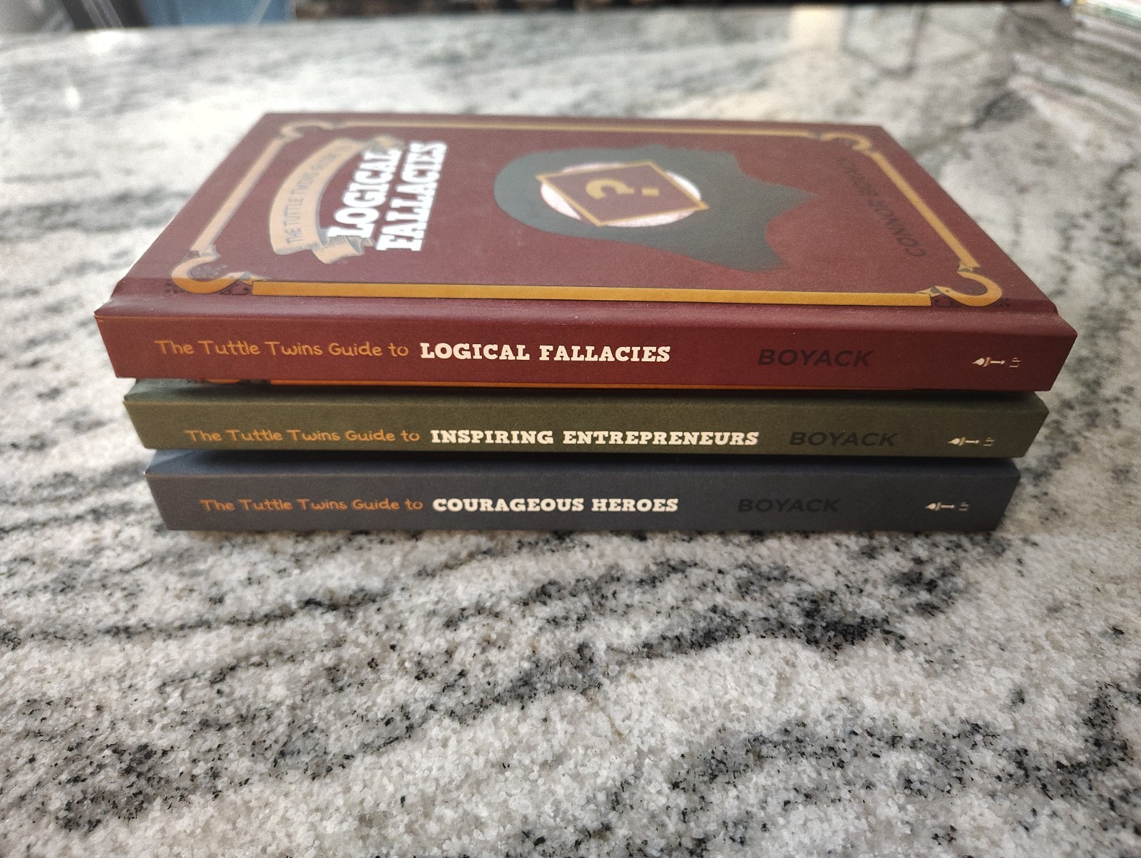 The Tuttle Twins Guide To Books Set Of 3 Hardcover Connor Boyack
