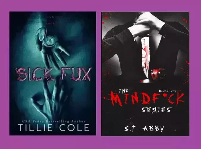 Sick Fux & Mindfuck (Paperback) – 2 Book Set, Paperback Free Shipping..
