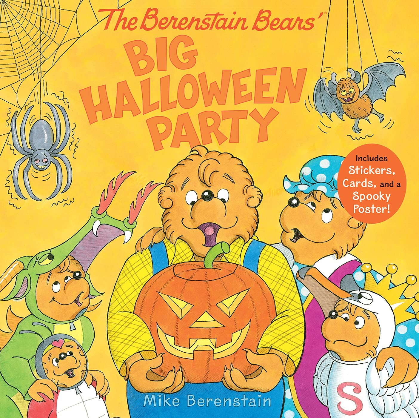 The Berenstain Bears’ Big Halloween Party: Includes Stickers, Cards, and a…