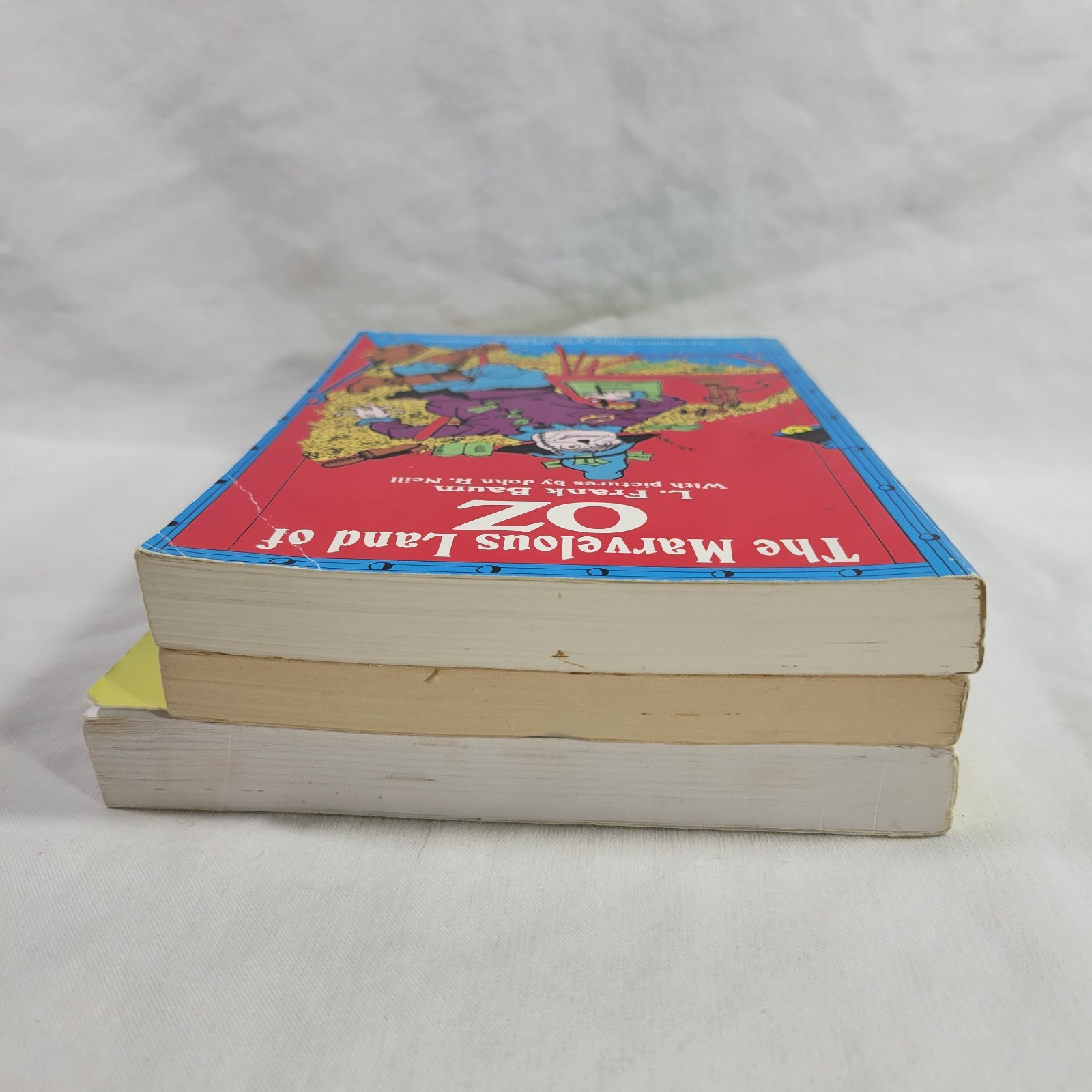 L. Frank Baum OZ Book Lot Of 3 PB Books Marvelous Land Of OZ Ozma Of OZ Road Oz