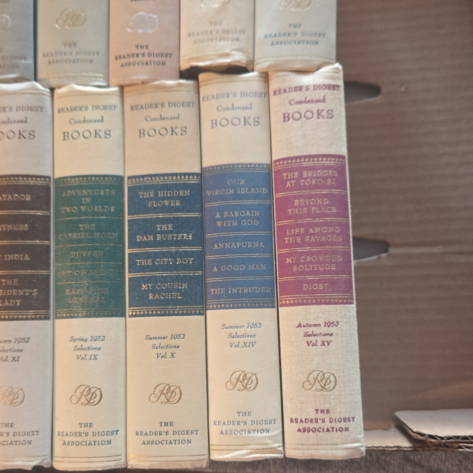 Reader’s Digest Condensed Books HC First Edition 1953 Selections