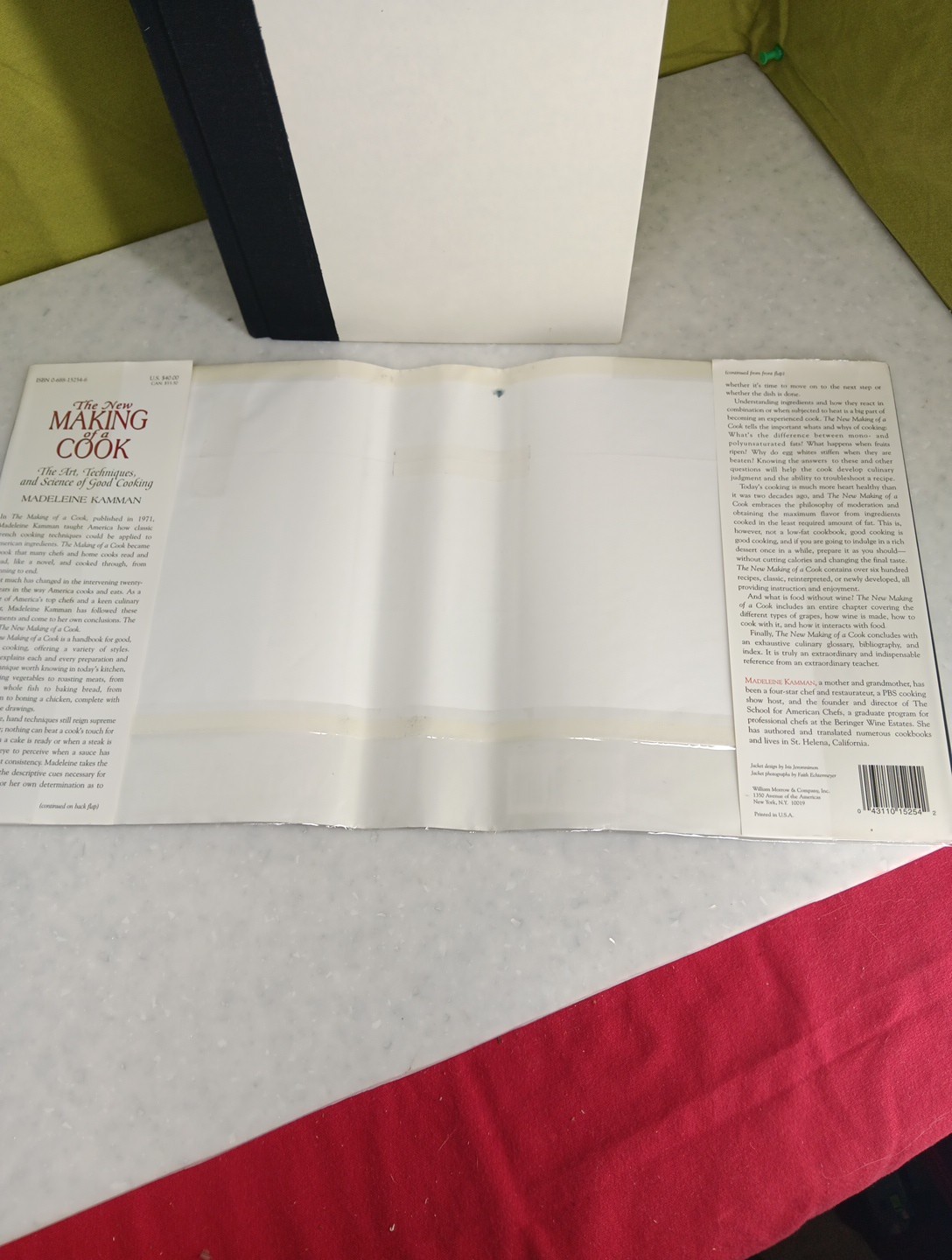 New Making of a Cook : by Madeleine Kamman H.C. with jacket 1997