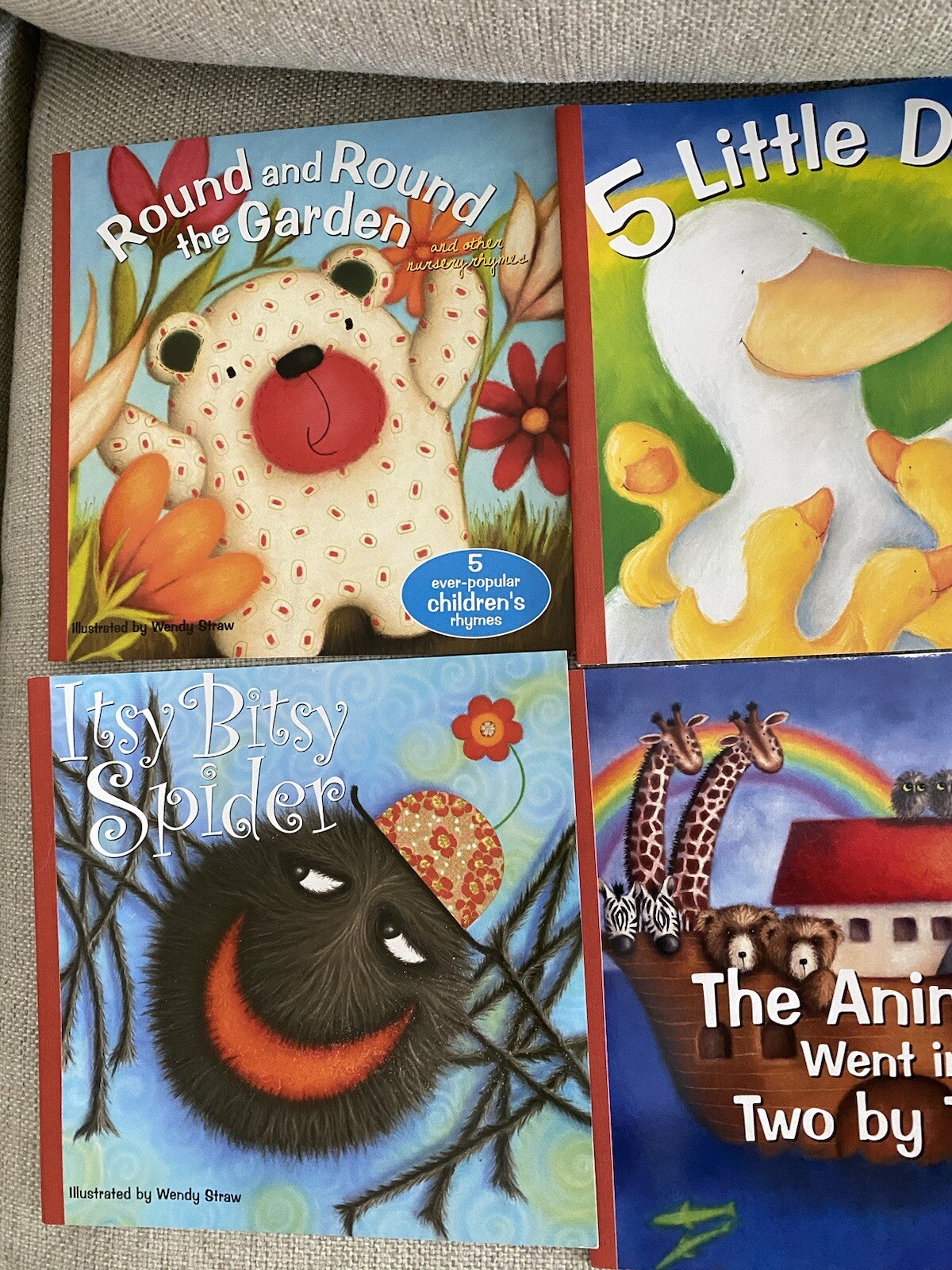 Wendy Straw NURSERY RHYMES Paperback Books LOT OF 12 NEW!