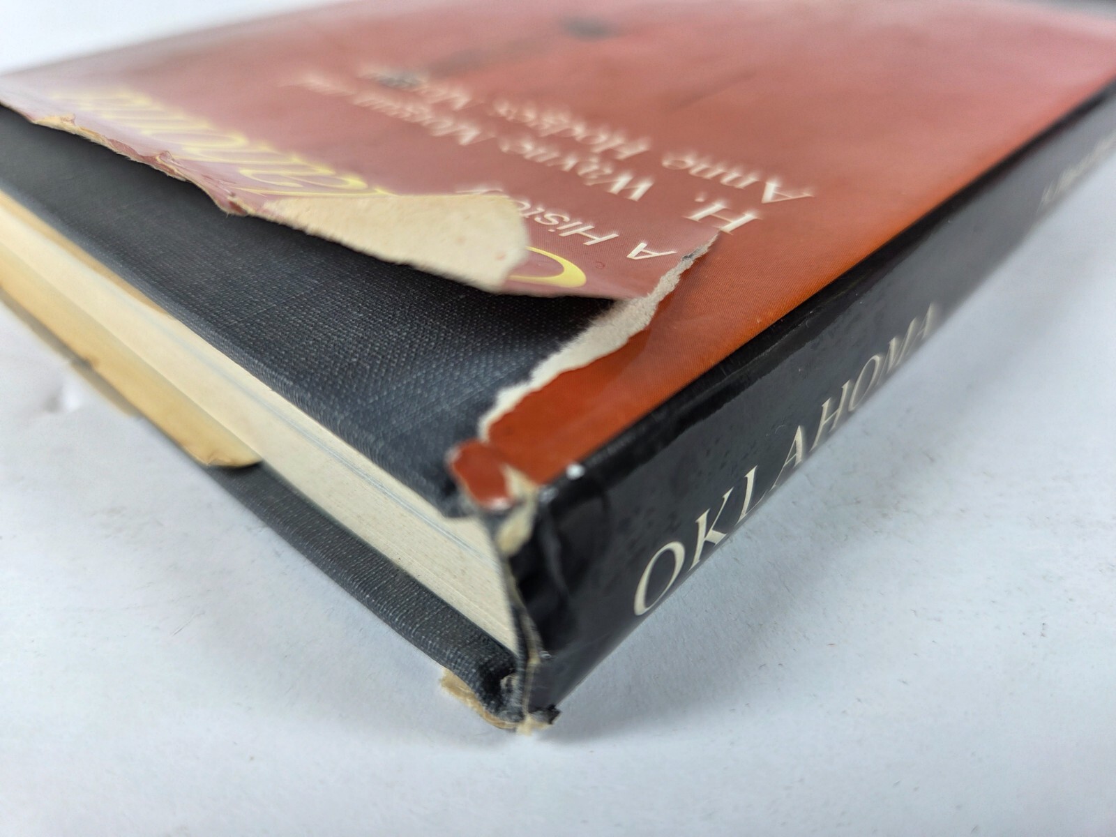 Oklahoma: A History By H Wayne Morgan 1977 Hardcover Dust Jacket 190 Pages