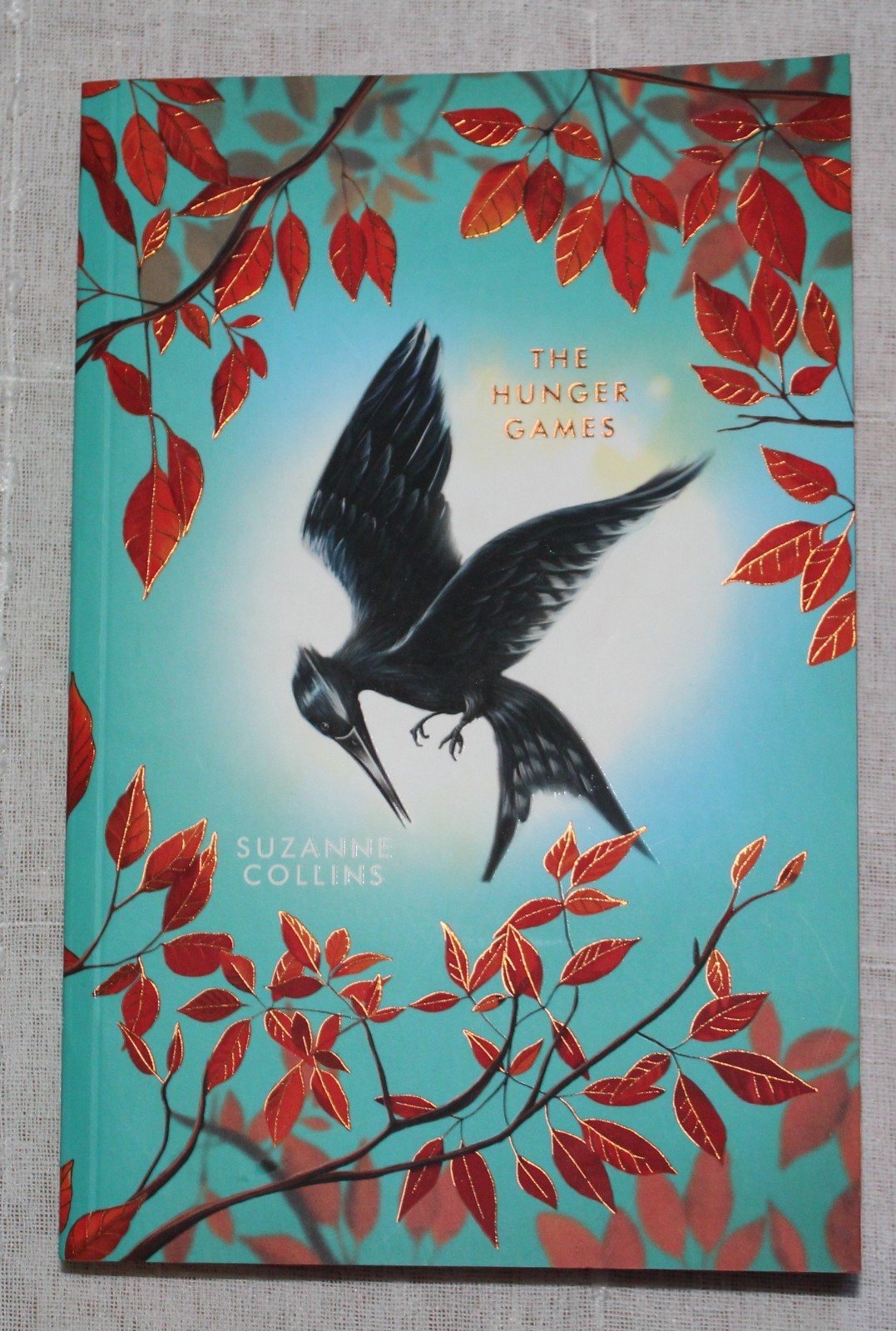 The hunger games book 1 paperback deluxe edition