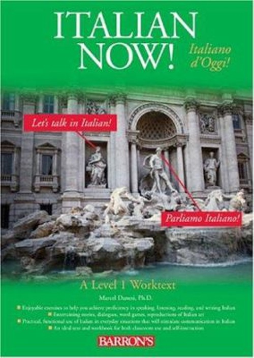 Italian Now! : A Level One Worktext Paperback Marcel Danesi