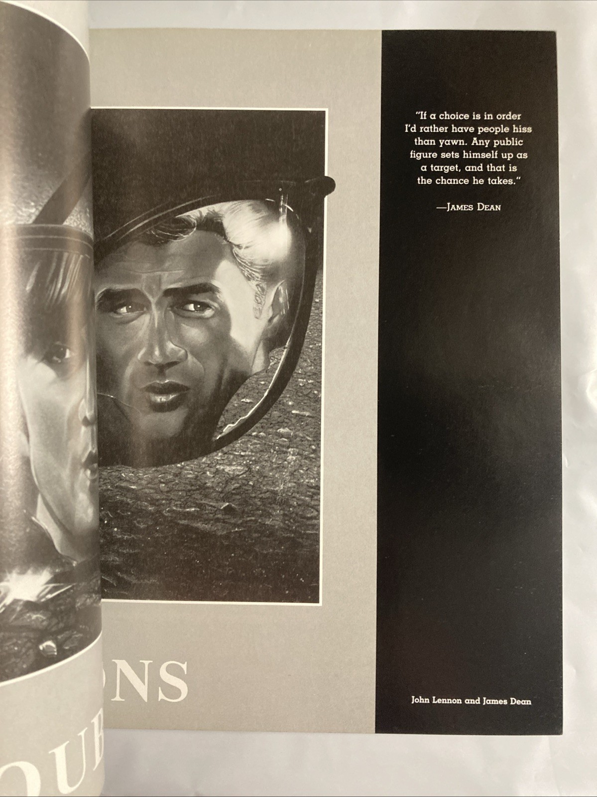 The Last JAMES DEAN BOOK By DANTE 1984 ILLUSTRATED 62 Pages CONTROVERSAL GOOD