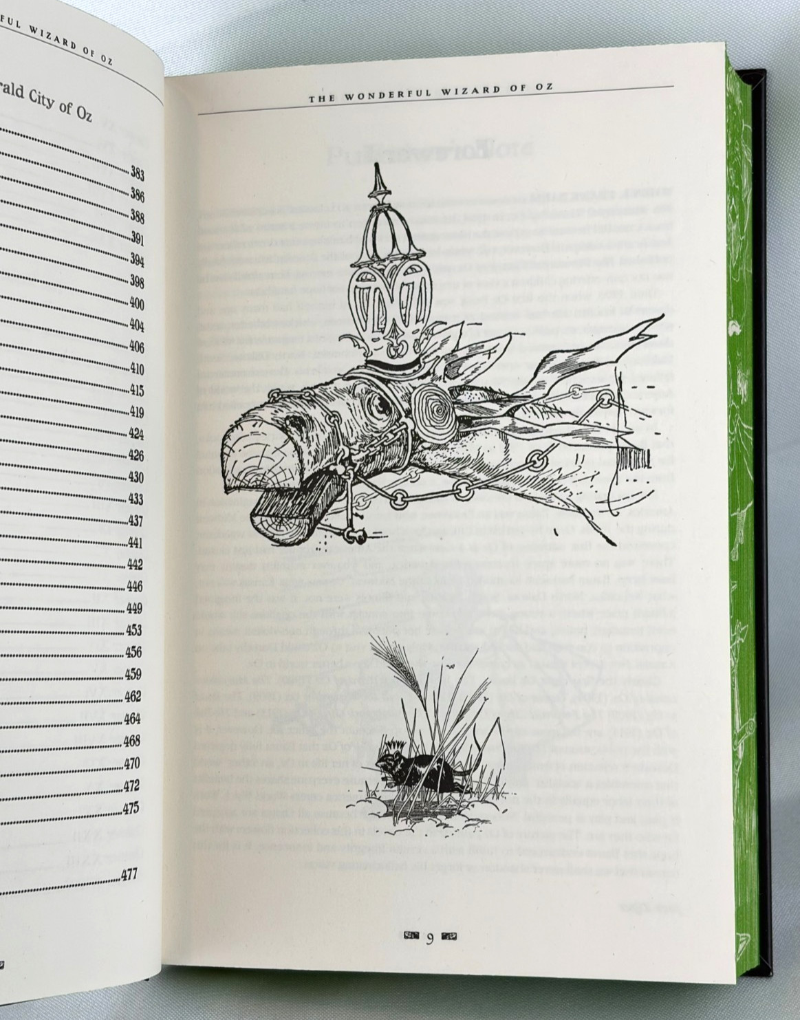 The Wonderful Wizard Of Oz 6 books by L. Frank Baum Sprayed Edges Deluxe Edition