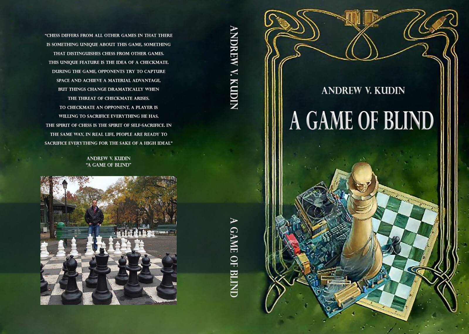 A GAME OF BLIND (Gift Edition on Premium Paper) – Signed by Author