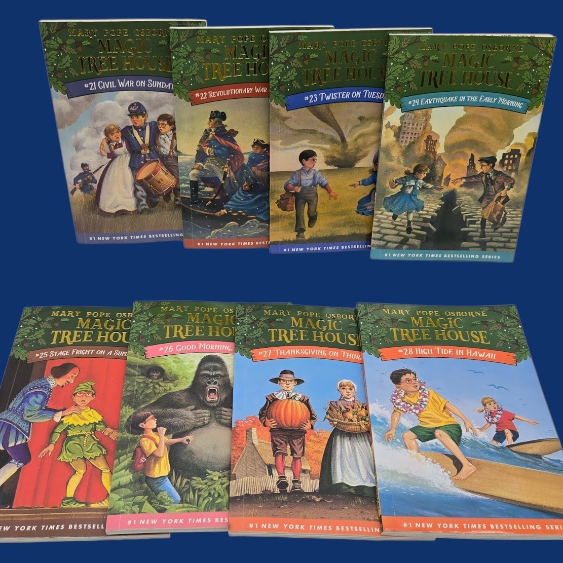 Set 5A: Magic Tree House A Library of Books 1-28 – Mary Pope Osborne Collection