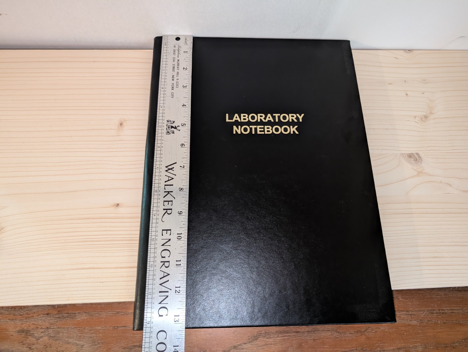 Two (2) EUREKA LAB BOOK Inc. LABORATORY NOTEBOOK 152 PAGES ~10″ X 13.25″ NOS