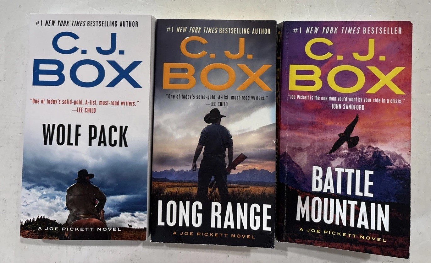 25 Book Lot Complete JOE PICKETT “Game Warden” Series Books 1-25 CJ BOX PB Set