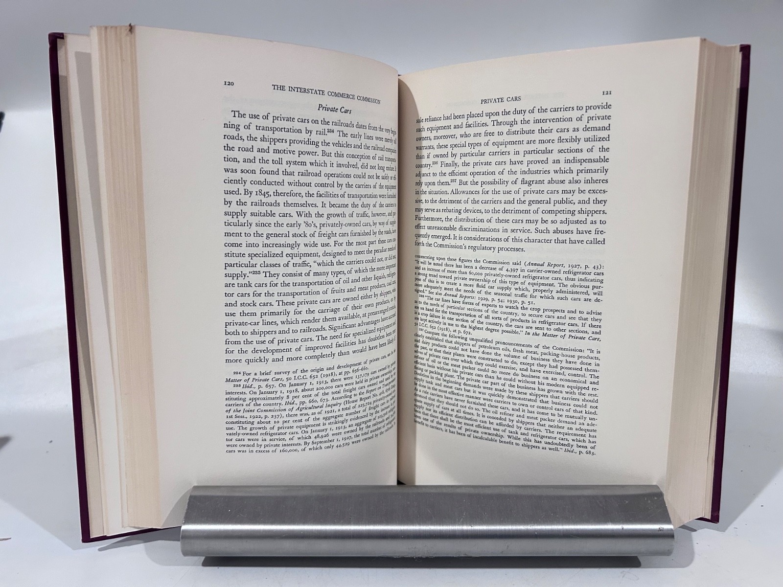 Sharfman: Interstate Commerce Commission, Commonwealth Fund 1931, 5 Vols.