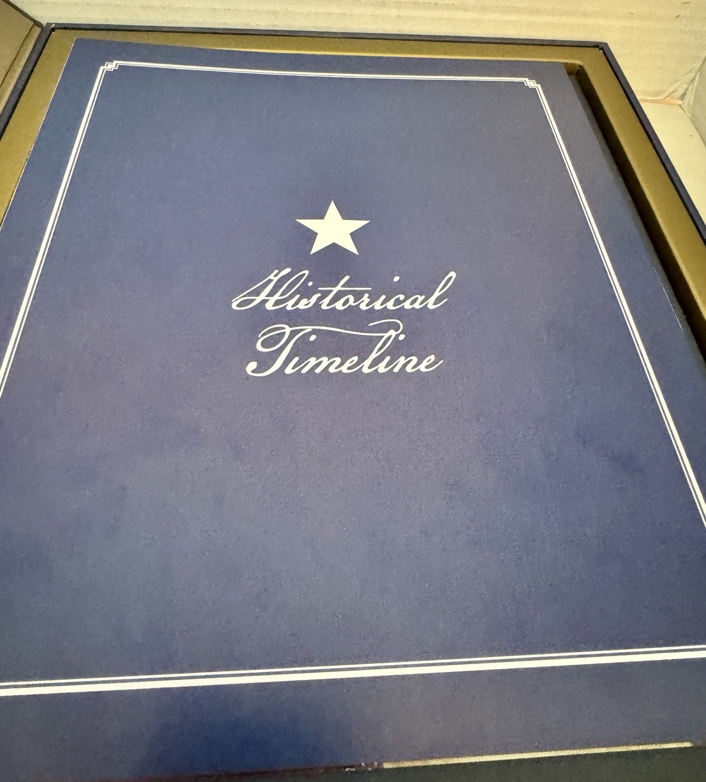 WE THE PEOPLE Documents Writings of Founding Fathers Gift Set 11.25×10.25×1.5”