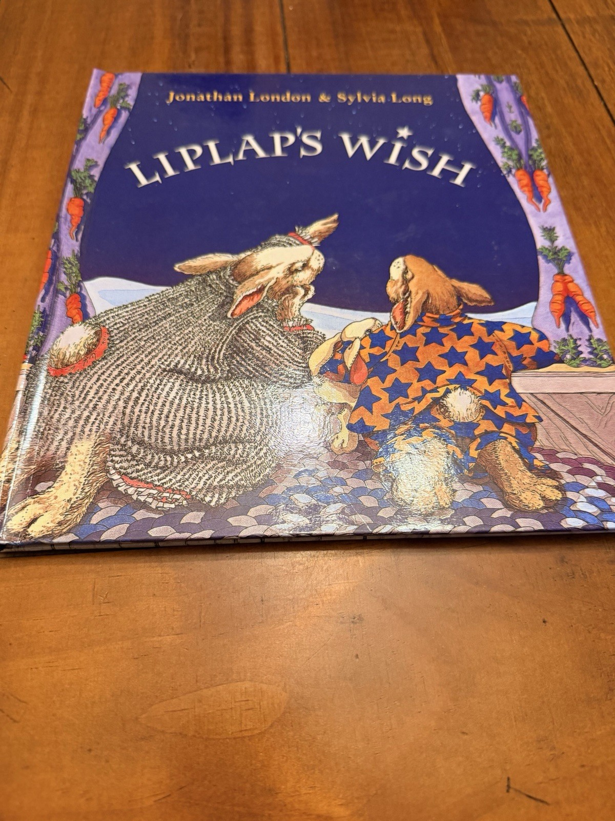 LIPLAP’S WISH Jonathan London Sylvia Long SIGNED First Edition 1994 Hardcover