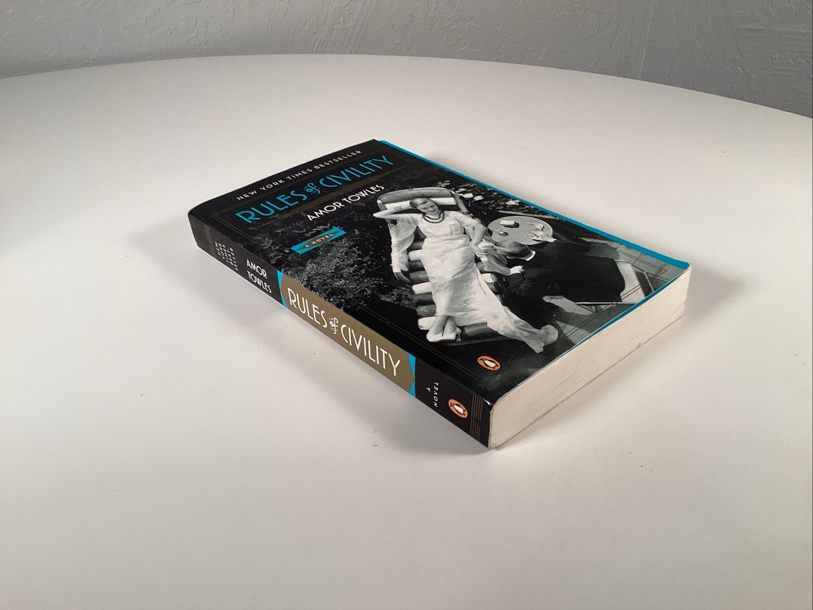 Rules of Civility by Amor Towles SIGNED By Author (Paperback, 2011) Novel