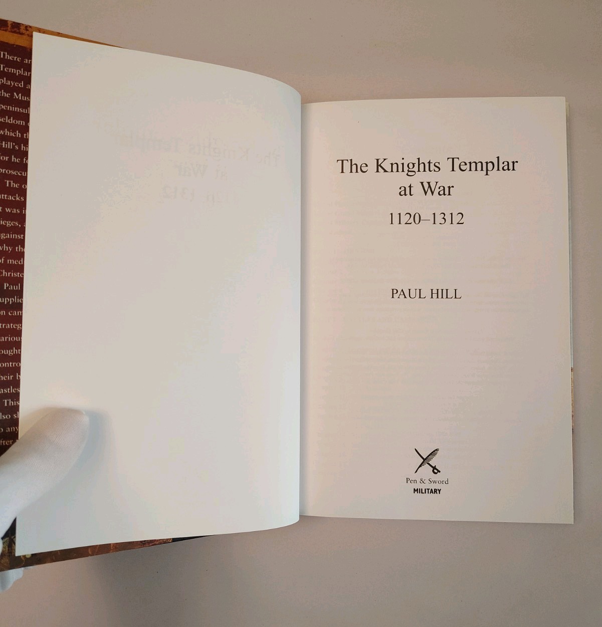 The Knights Templar At War 1120-1312 by Paul Hill (Hardcover)
